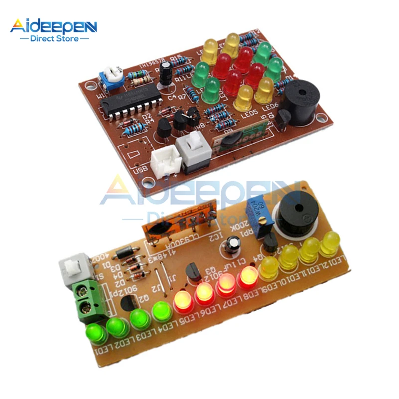 

1 комплект CD4060 светодиодный светильник мечты, модуль DIY Kit, электронный набор для развлечения, подарок на день рождения, Dreamy Kit