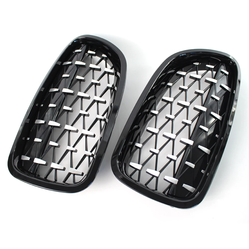 

1 Pair ABS Racing Grills Meteors Kidney Front Bumper Grille Auto Racing Grille For BMW F10 F18 2011-2016 Modified Grills