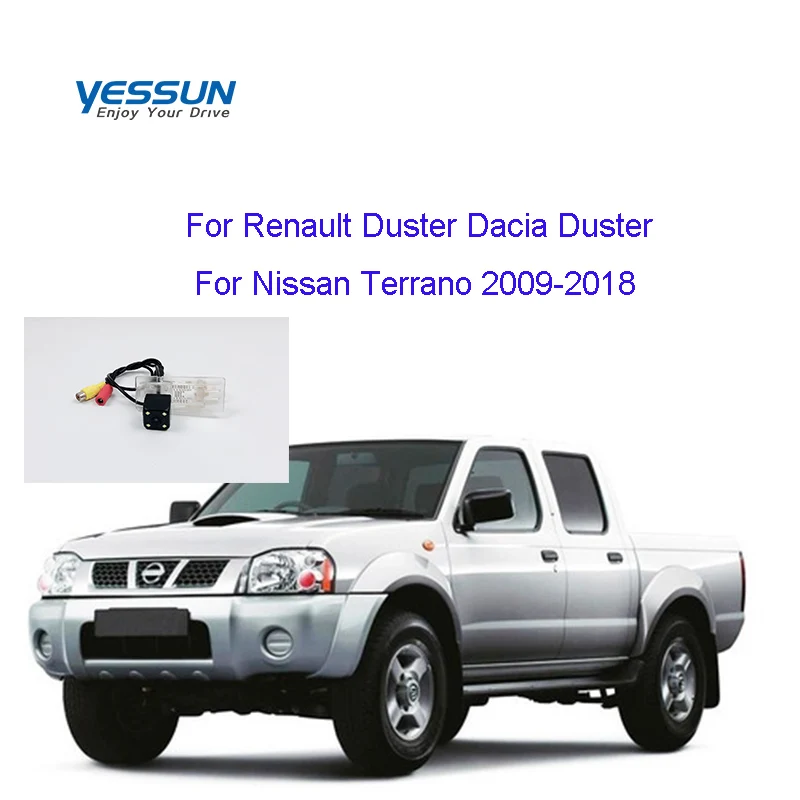 

Камера заднего вида Yessun для Renault Duster Dacia Duster для Nissan Terrano 2009-2018, камера номерного знака/камера заднего вида