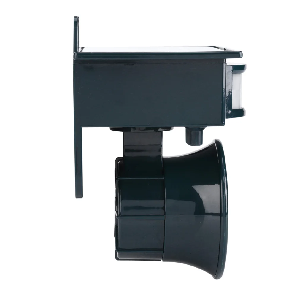 

Solar Powered PIR Motion Sensor Ultrasonic Pest Repeller Bird Dog Cat Fox Mouse Chaser Ultrasonic Solar Bird Repeller