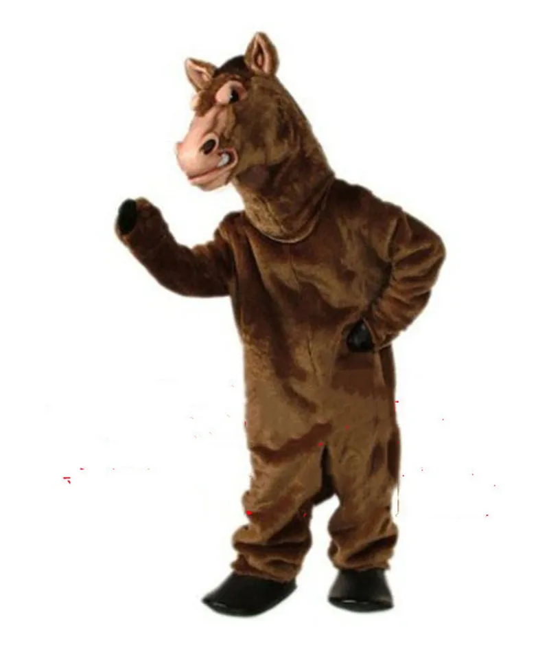 Костюм коня маскота костюмы Косплэй Вечерние игры животных карнавальные
