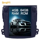 Автомобильный GPS-навигатор для Mitsubishi Outlander Citroen C-Crosser Peugeot 4007 CD-плеер 4K головное устройство 6-ядерный Tesla Style Android 9,0