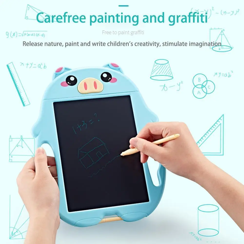 

9 Inch Electronic Drawing Board LCD Color Erasable Graffiti Board Toy Painting Children's Handwriting V9Y9
