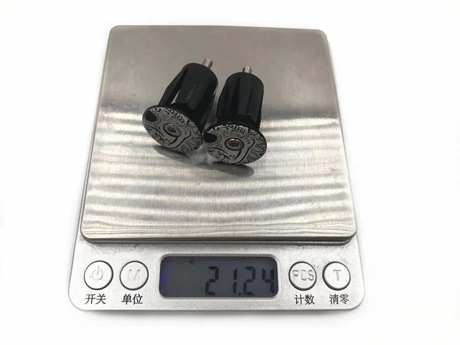 Алюминиевая заглушка для руля велосипеда 44 х24 мм | Спорт и развлечения