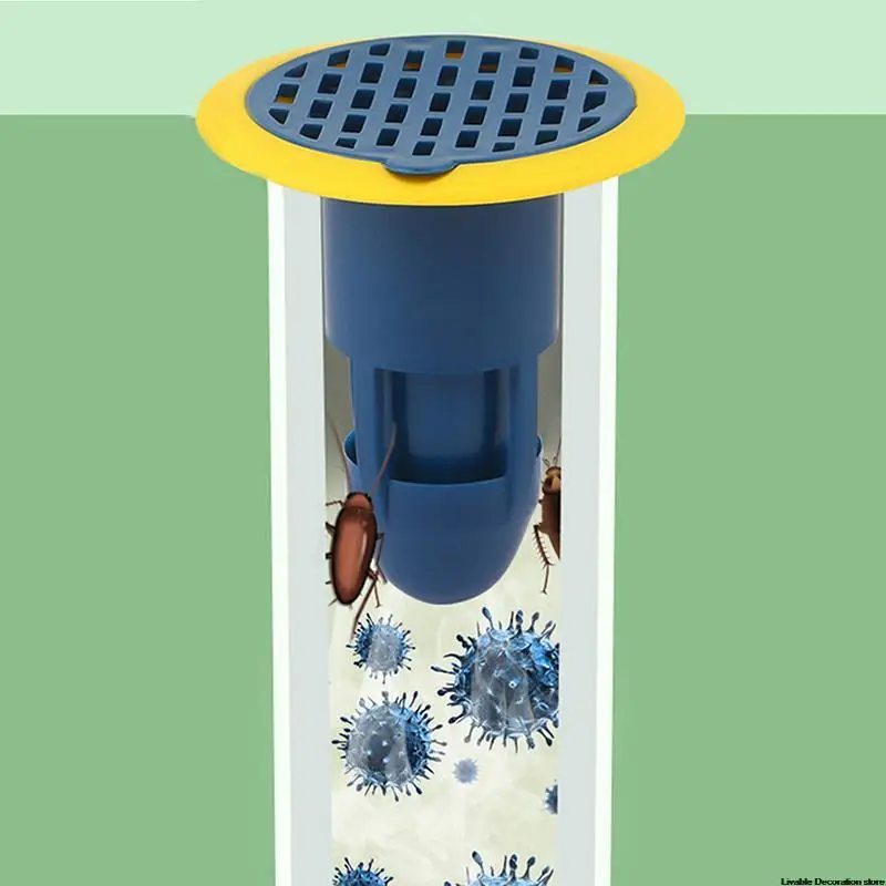 

Insectproof Floor Drain Core Bath Shower Floor Strainer Cover Plug Trap Kitchen