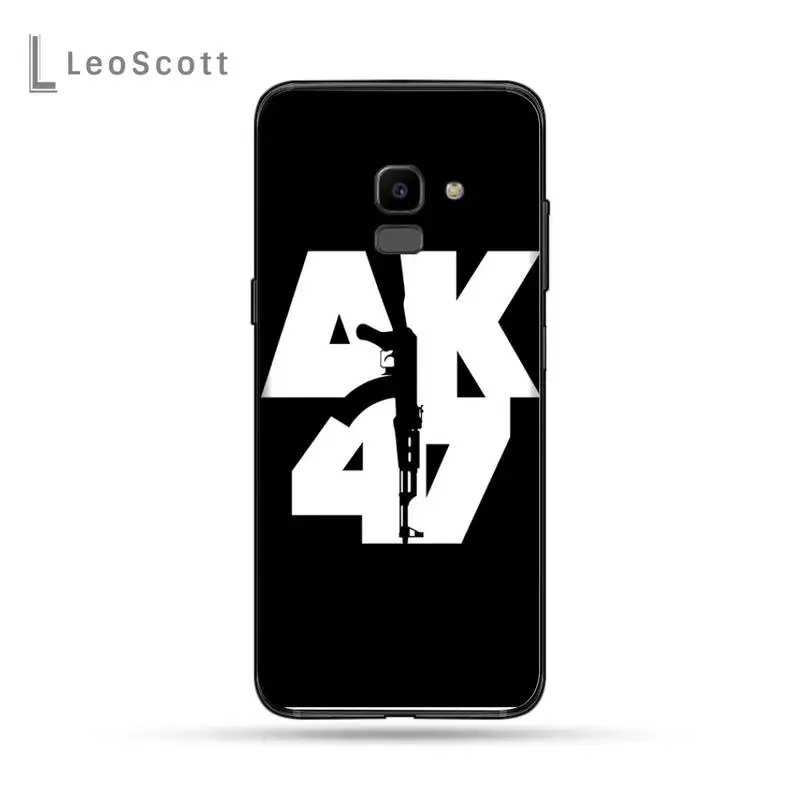 

AK-47 gun Phone Case For Samsung Galaxy J2 J4 J5 J6 J7 J8 2016 2017 2018 Prime Pro plus Neo duo