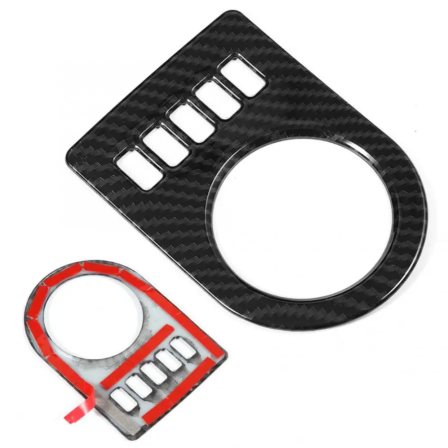 Carbon Fiber Style Gearbox Control Panel Cover Frame ABS Material fit for Jaguar XF XE XJL XJ F-PA CE f pace x761 | Автомобили и
