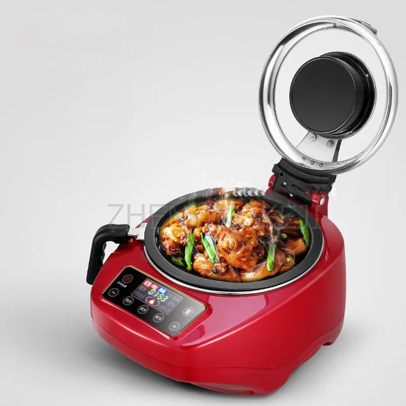 Home High Power Stir Fry Robot Fried Rice Machine Fully Automatic Intelligent Cooking Multifunction Pot 220/110V | Бытовая техника