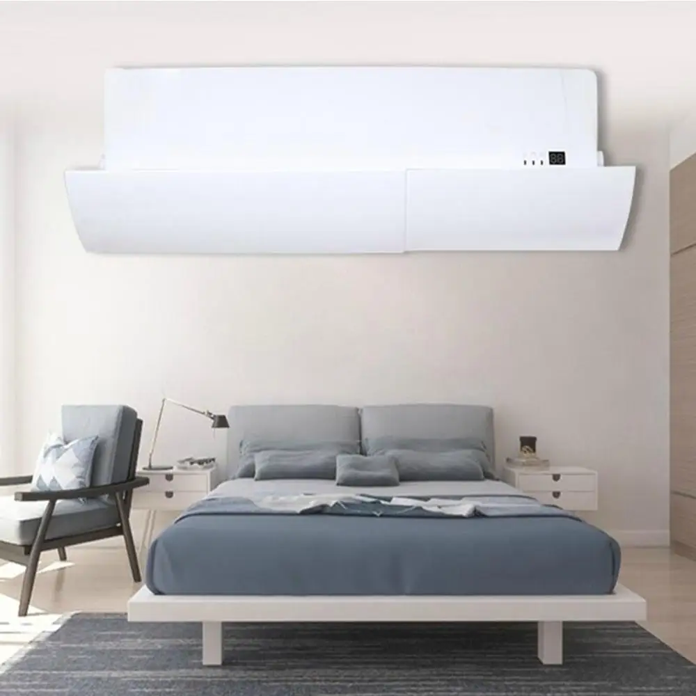 

Air Conditioning Universal Wind Deflector Cover Anti Direct Blowing Windshield