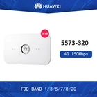 Разблокированный новый Huawei E5573 E5573s-320 Cat4 150 Мбитс беспроводной мобильный Mifi Wifi маршрутизатор pK MF90 R216 E5577