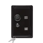Бытовая страховочная мини-коробка, металлическая безопасная креативная копилка, страховочный шкаф для ключей, настольное украшение