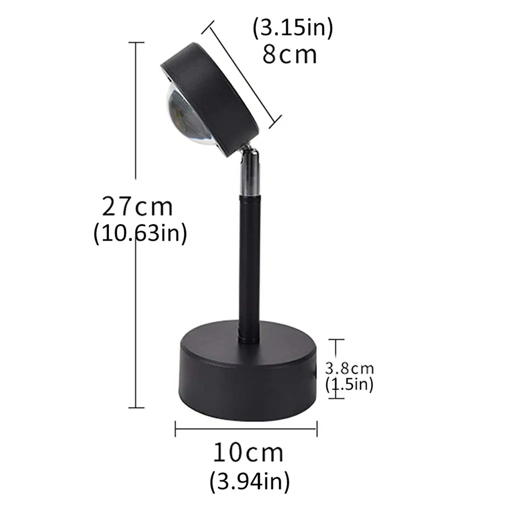 

LED Floor Lamp Living Room Stand Lamp Bedroom Projector Down Lamp USB Charging Romance Projection Lamp