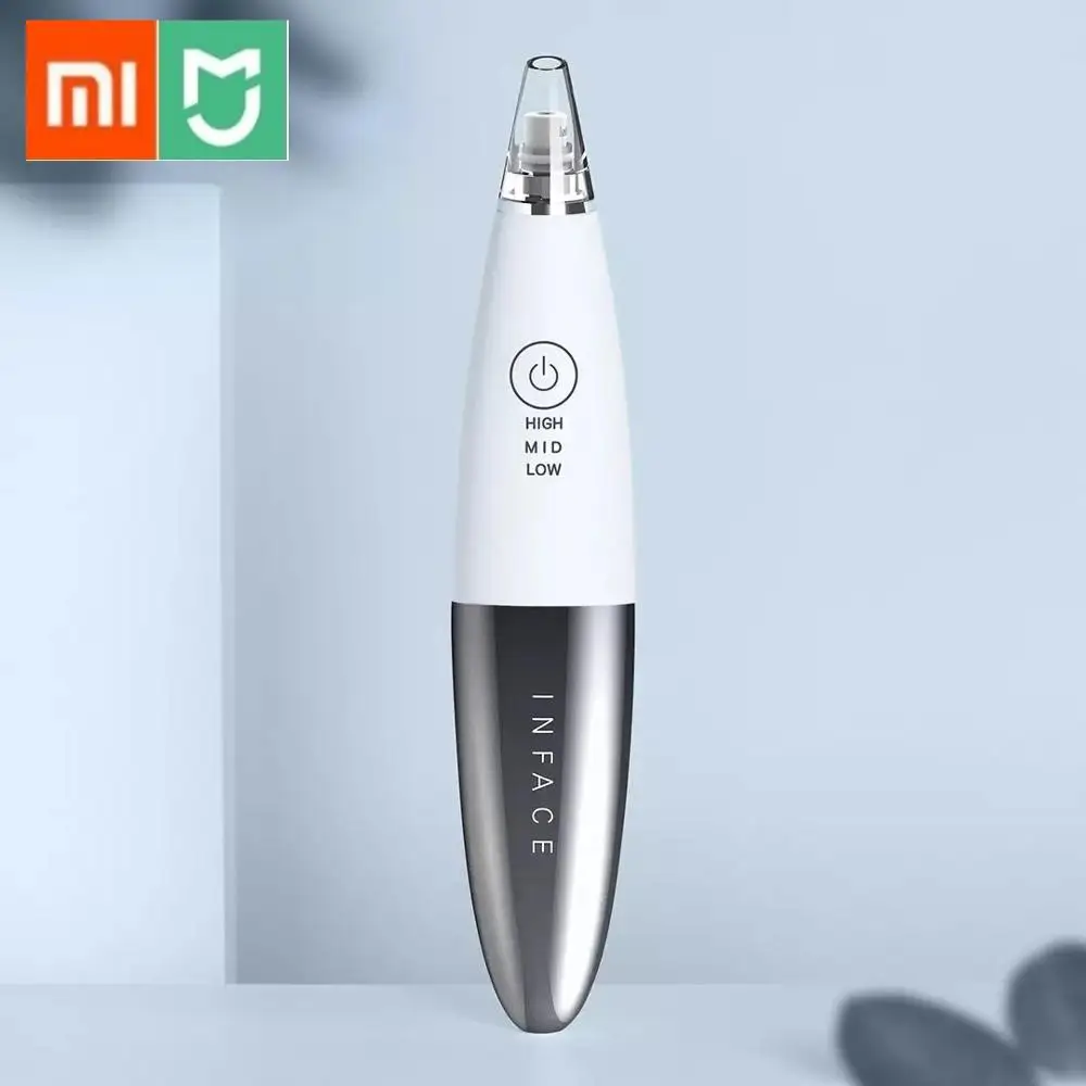 Xiaomi inFace средство для удаления черных точек уход за кожей пор вакуумное удаление акне прыщей вакуумный инструмент для всасывания лица машина для очистки лица