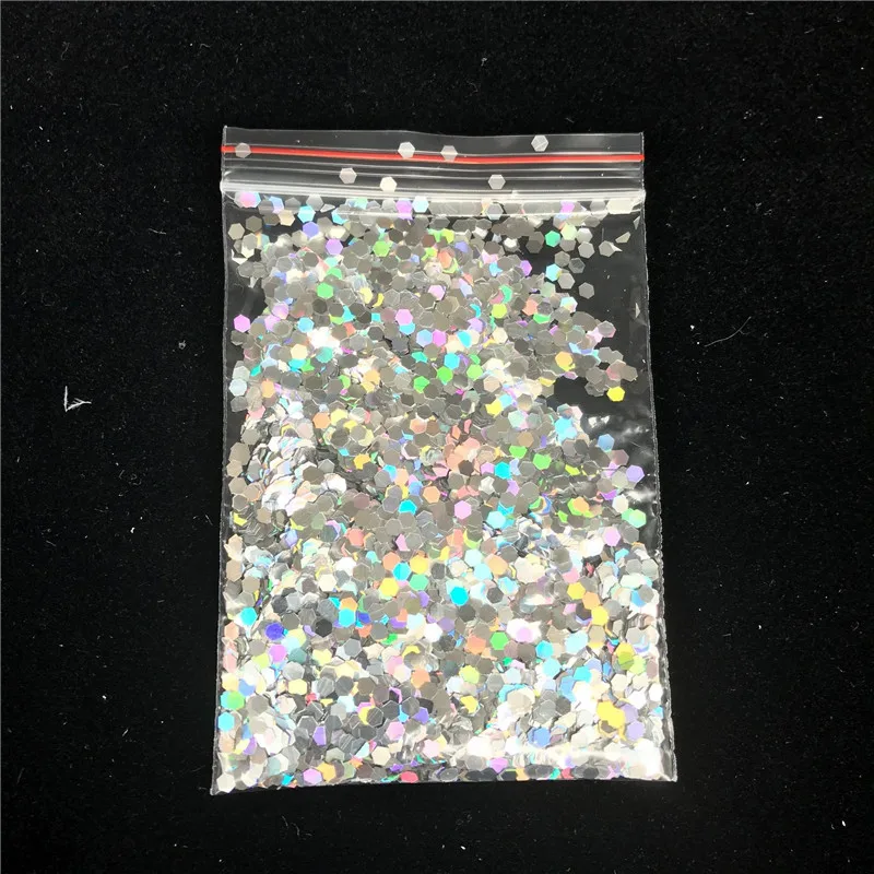 10 г 3 мм Звезда Сердце Конфетти из фольги Шестигранная посыпка украшение для дня