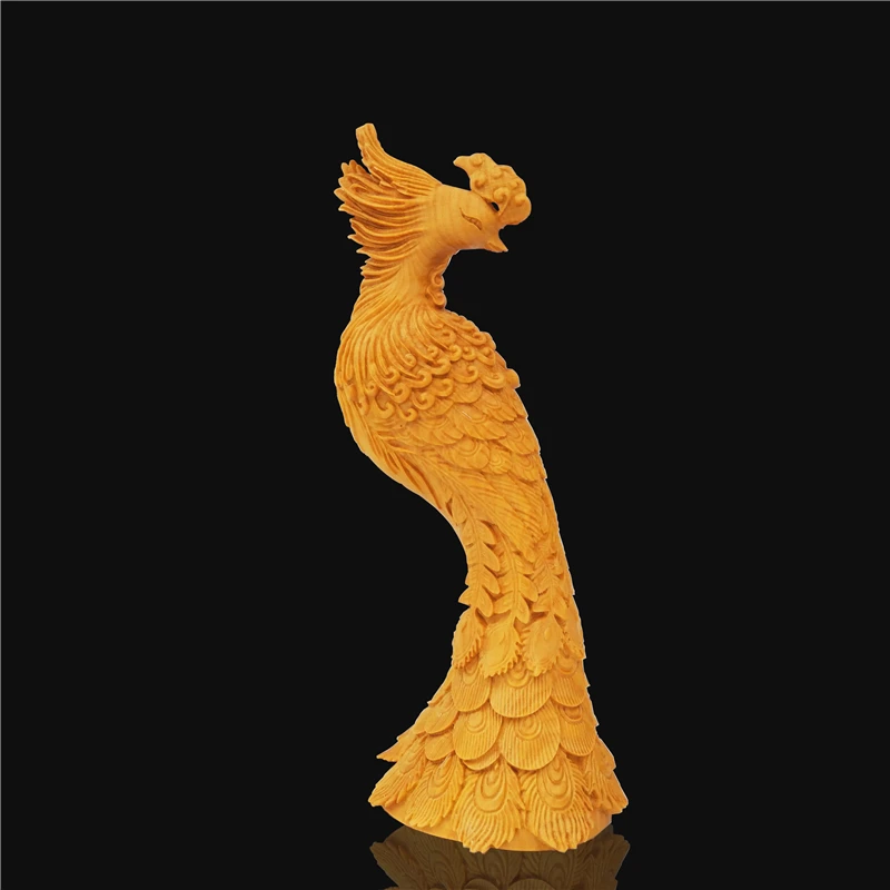 

Exquisite Chinese art Boxwood carving Home Decoration sculpture animal