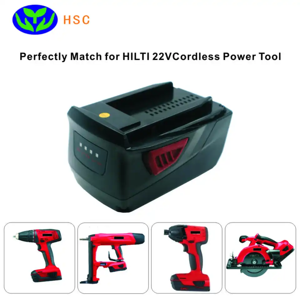 4.0Ah 18650 Батарейный блок 6S2P Hil21.6A литий-ионный аккумулятор 21,6 V Замена для Hilti 2183182 2136395 2183185 батарейный блок 22V