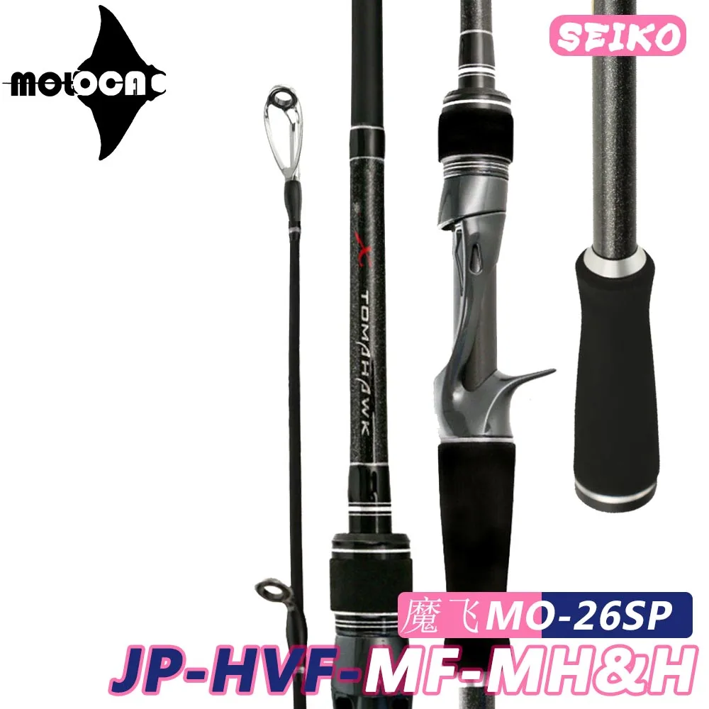 Fishing Rod Spinning Casting 1.83m-2.4m Double Tip H&MH Canne A Peche Carbonne Surfcasting Rods Pesca Accesorios Mar Equipament