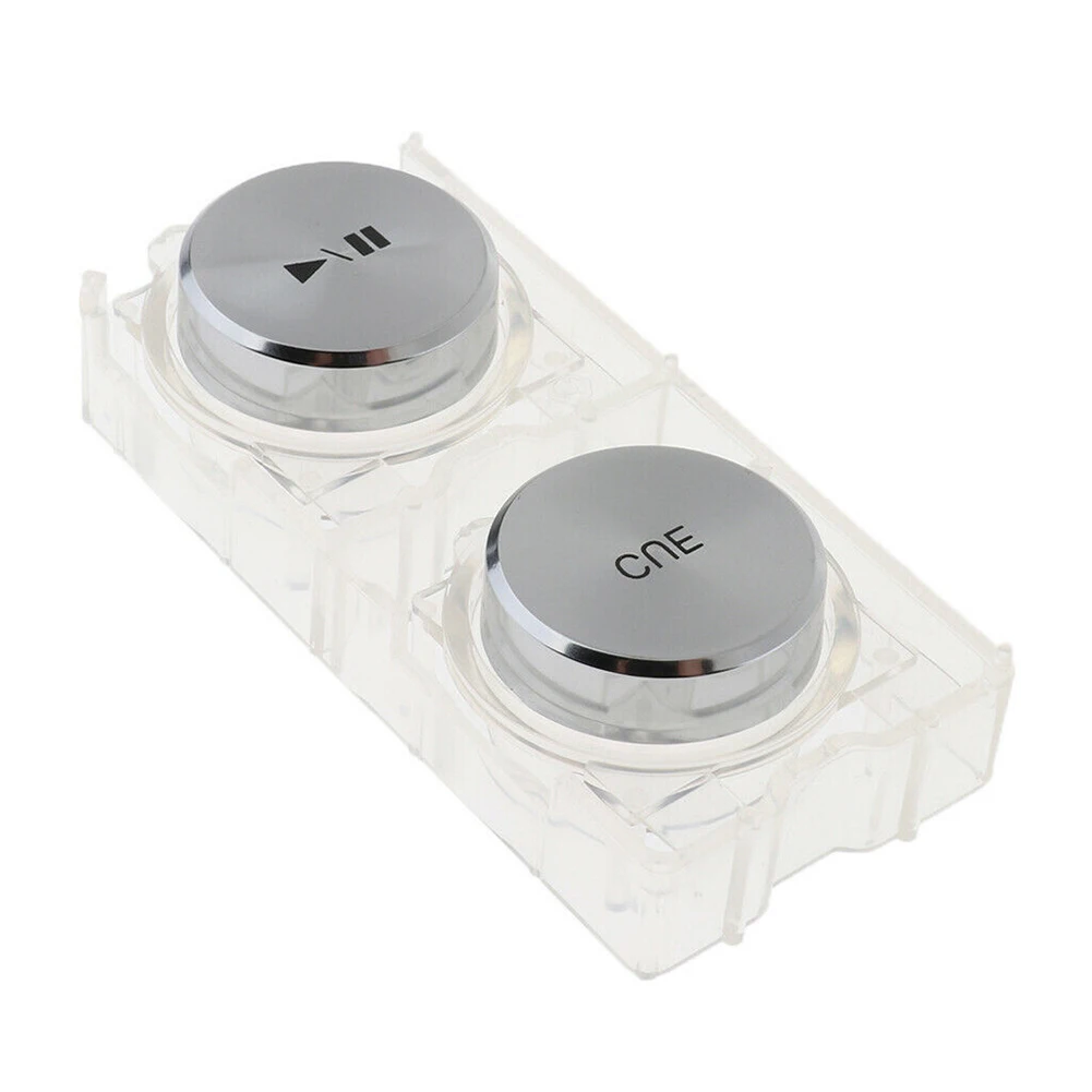 

1pair Replacement Durable Knob Easy Install Bank Track Spare Switch Portable Mini Cue Button Play Pause For CDJ-2000NEXUS