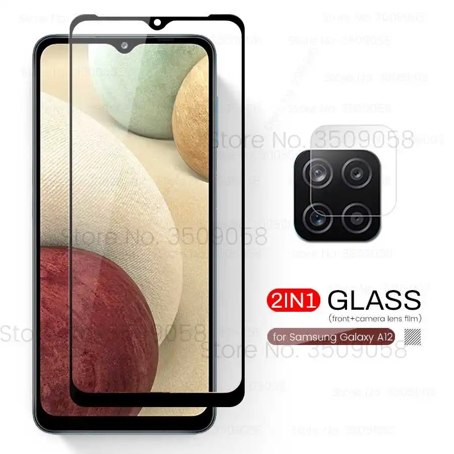 

for samsung a 12 glass camera lens protective glass for samsung galaxy a02s a02 a12 a42 a32 a52 a72 screen protectors film cover