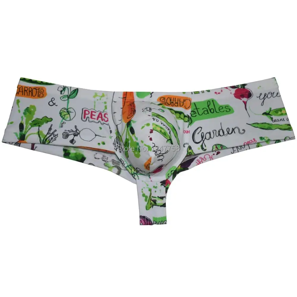 Мужские Разноцветные трусы боксеры повседневные бикини с принтом Calzoncillo