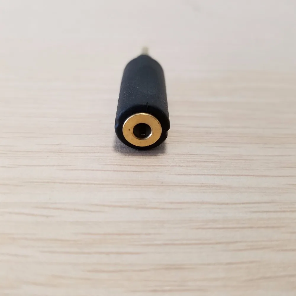 

10pcs/lot 2.5mm 4 Pole Male to 3.5mm 3 Pole Female Audio Earphone Adapter Plug Jack Black