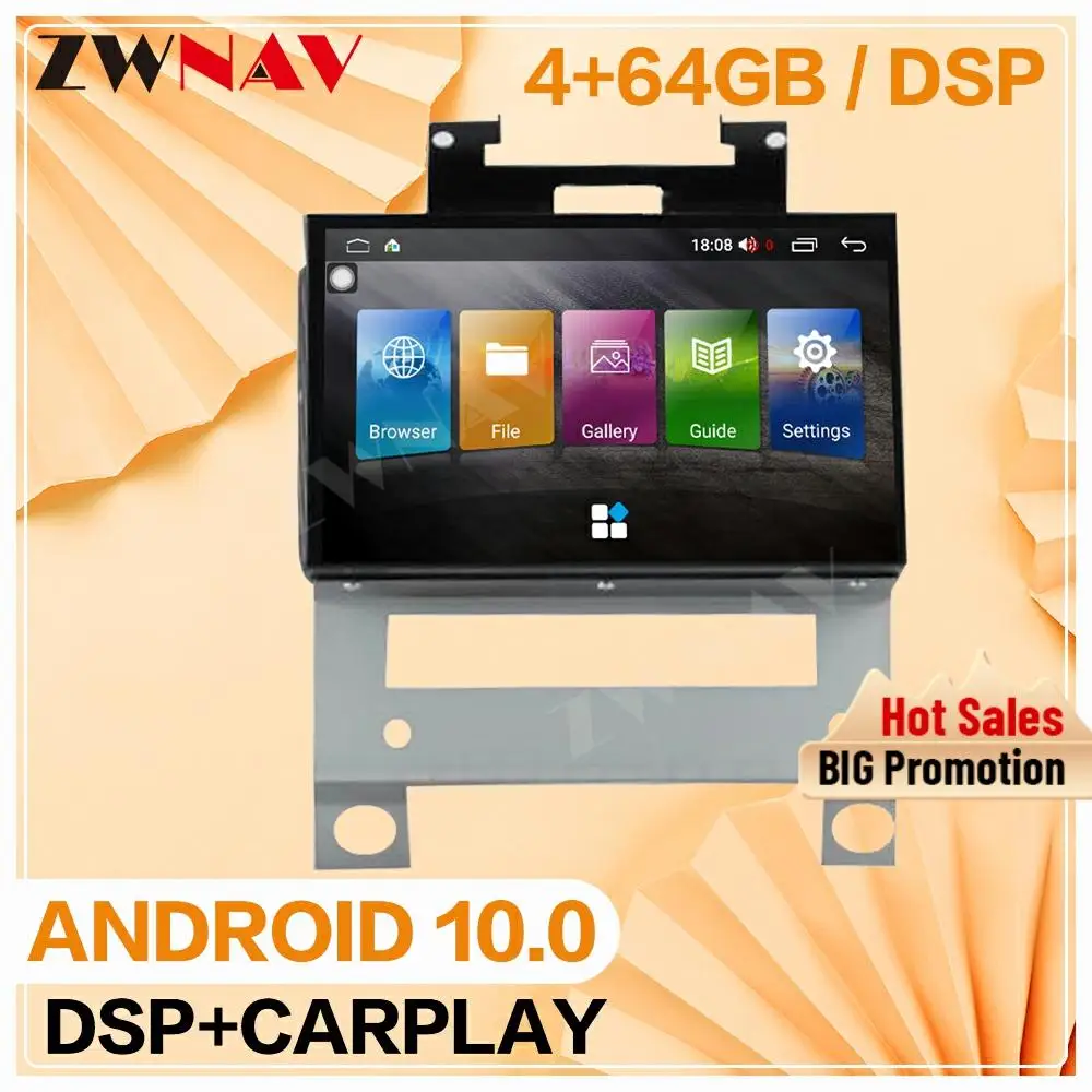 

Мультимедийный плеер Carplay, 2 Din, для Land Rover Freelander 2 2007-2012, Android экран, аудио, радио, GPS-навигатор, головное устройство, автомагнитола