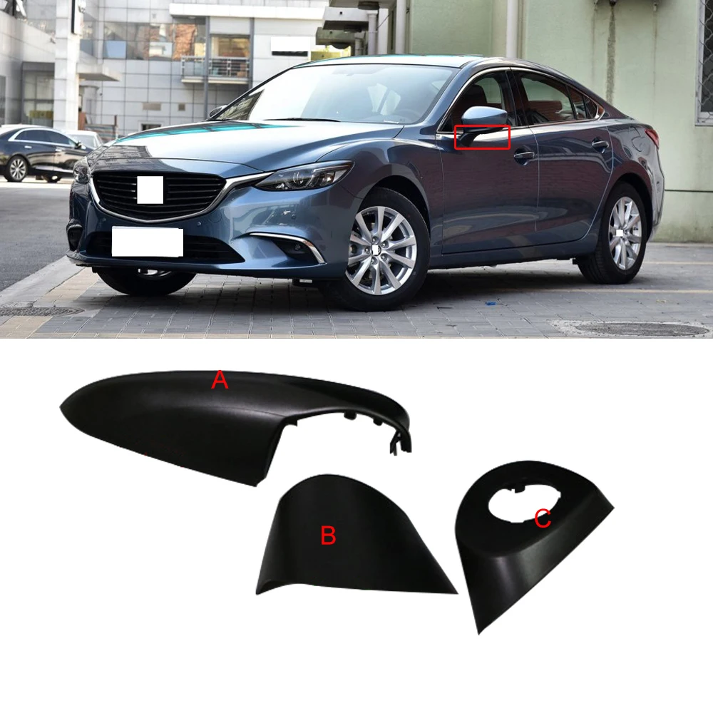 Крышка QX для MAZDA 6 ATENZA 2018 внешняя крышка зеркала заднего вида Корпус основание с