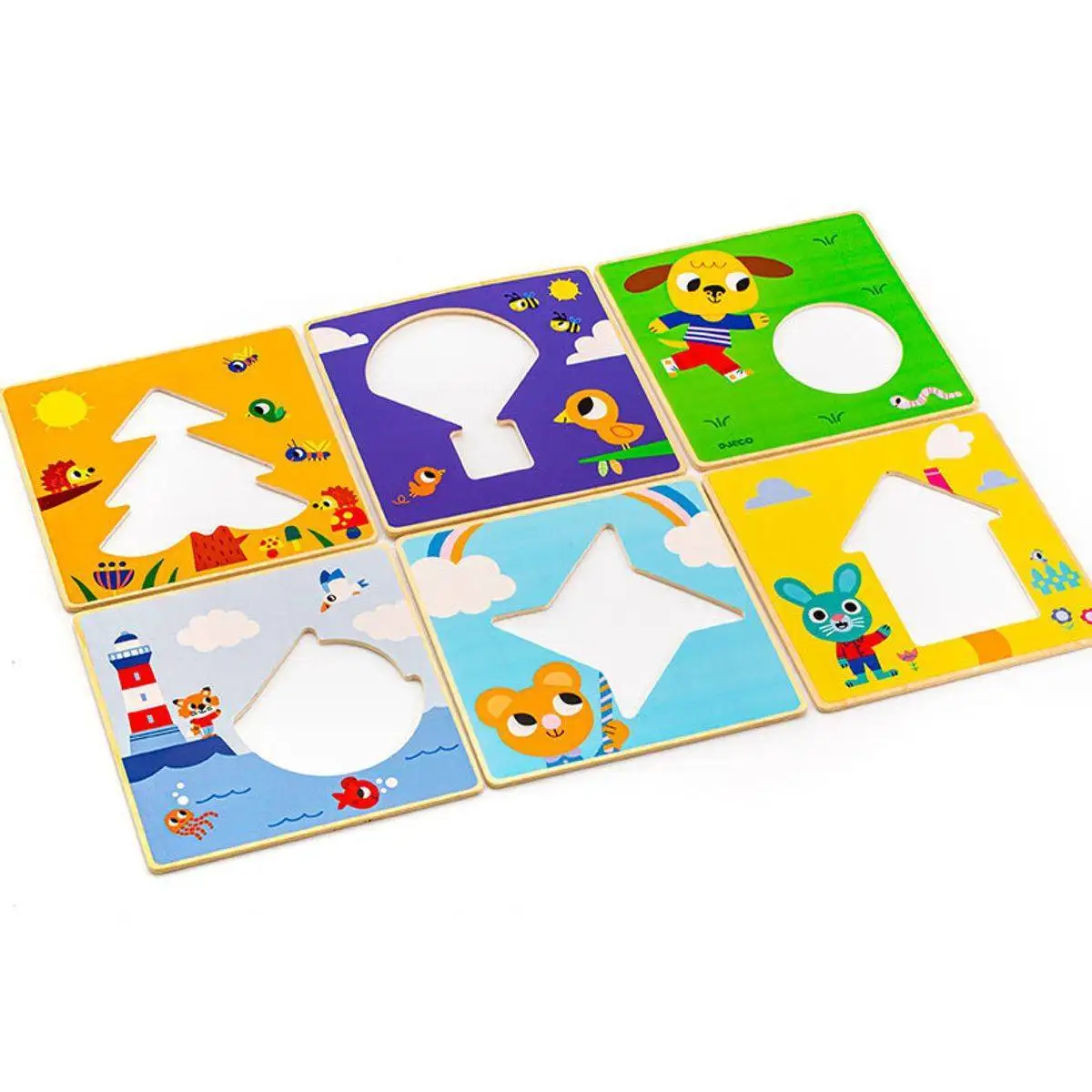 DJECO Развивающая игра &quotПазл-Танграм&quot мини | Игрушки и хобби