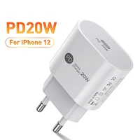 pd 20w mobile phone charger 9v 2 2a type c interface 20w fast charge charging head for iphone 12 pro mini max