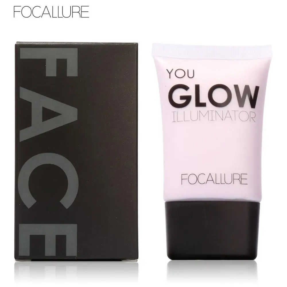 

Facallure 4 Colors Glow Liquid Illuminator Pigmented Highlighter Long Lasting Makeup High light Face Bronzer Cosmetics