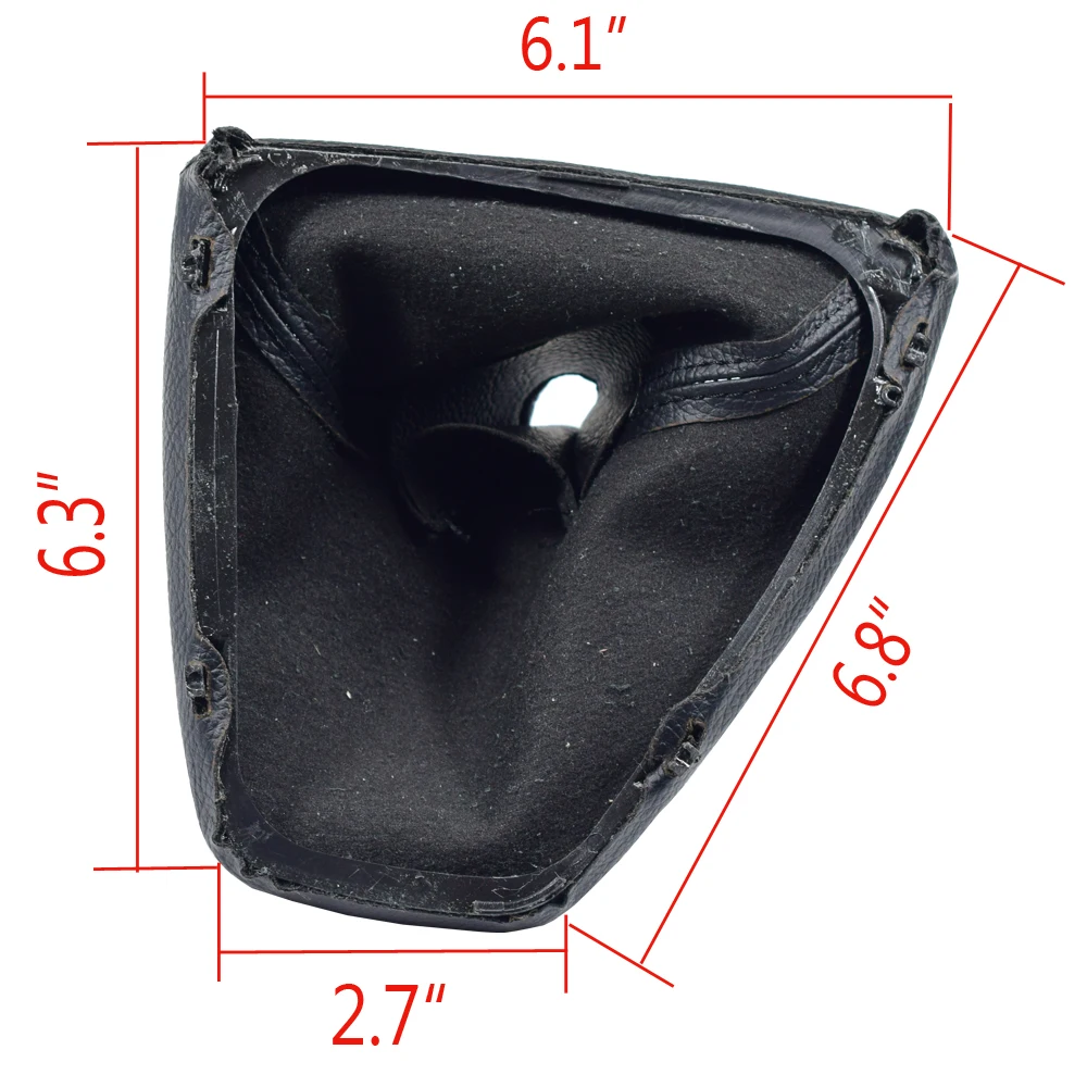 

Auto Real Leather Gear Stick Shift Knob Lever Shifter Gaiter Boot Dust-Proof Cover Fit For BMW E90 E91 E92 E93 Car Styling