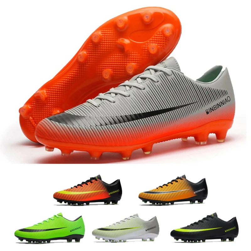 

Football shoes men's sports shoes boys training football non-slip football shoes FG/TF splint grass training sports shoes