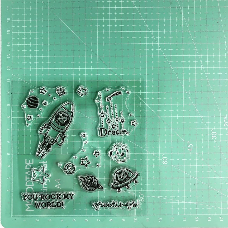 11*11 Фея Рокки мечта прозрачный силиконовый штамп печать для DIY Скрапбукинг фото
