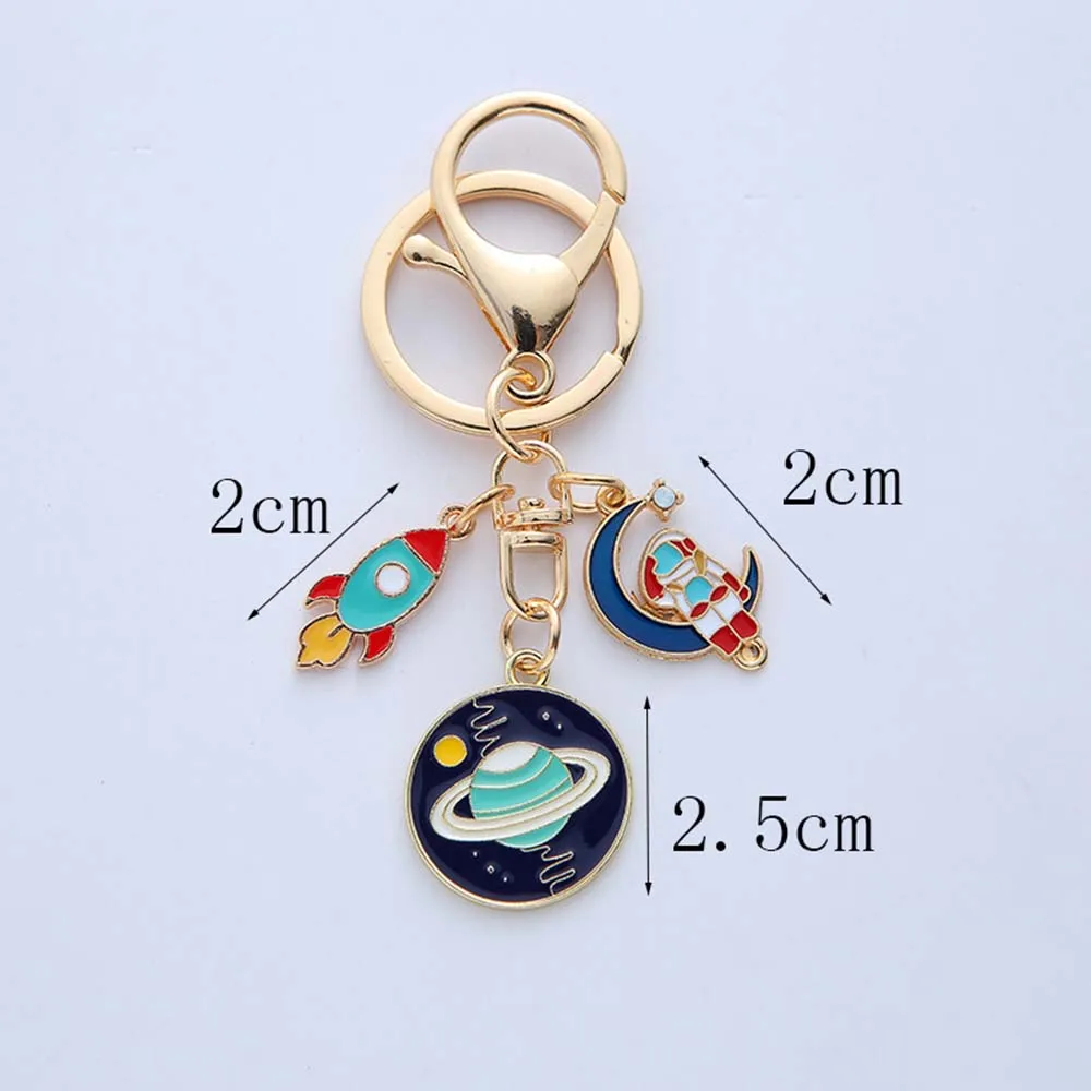 Брелок-подвеска Женский в виде Луны космонавты и ракеты мобильный телефон сумка
