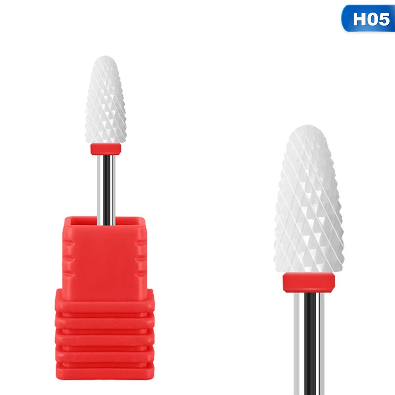 

Nail Drill Bits Multi-style Choose Ceramic Electric Manicure Drills Machine Art Equipment Accessory Nail Files Grinding Buffers