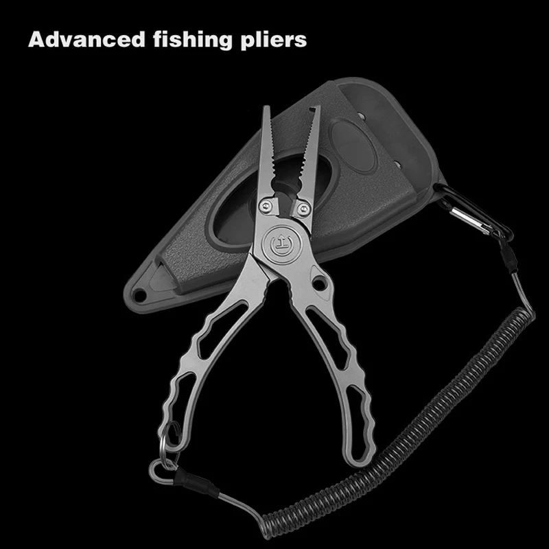 

fishing Use Scissors Multifunctional Stainless Steel Lure Clamp Fishing Pliers Line Cutter Hook Fishing Tackle Tools Portable