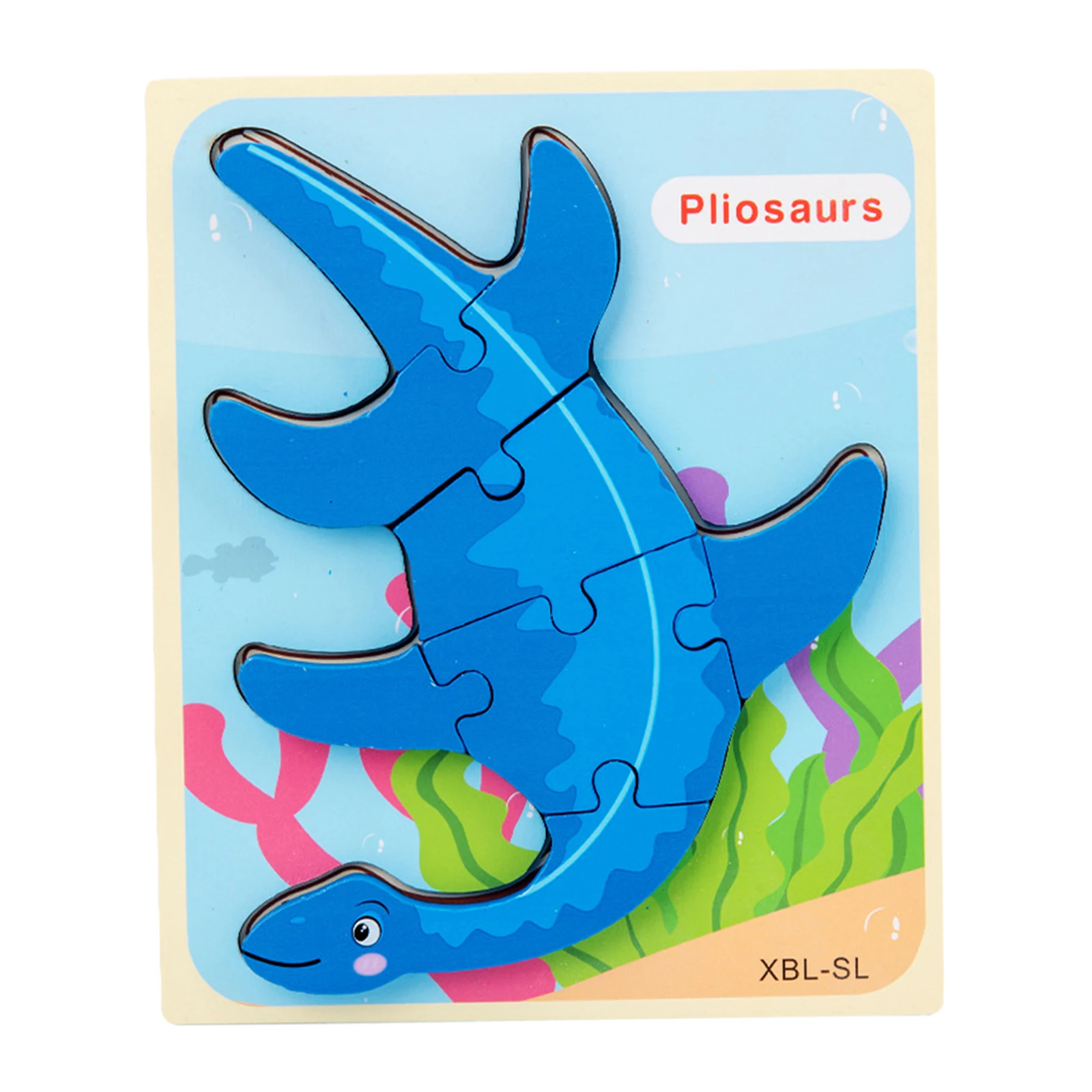

Toddler Desktop Dinosaur Puzzles for Kids Baby Learning Educational Toy Gift