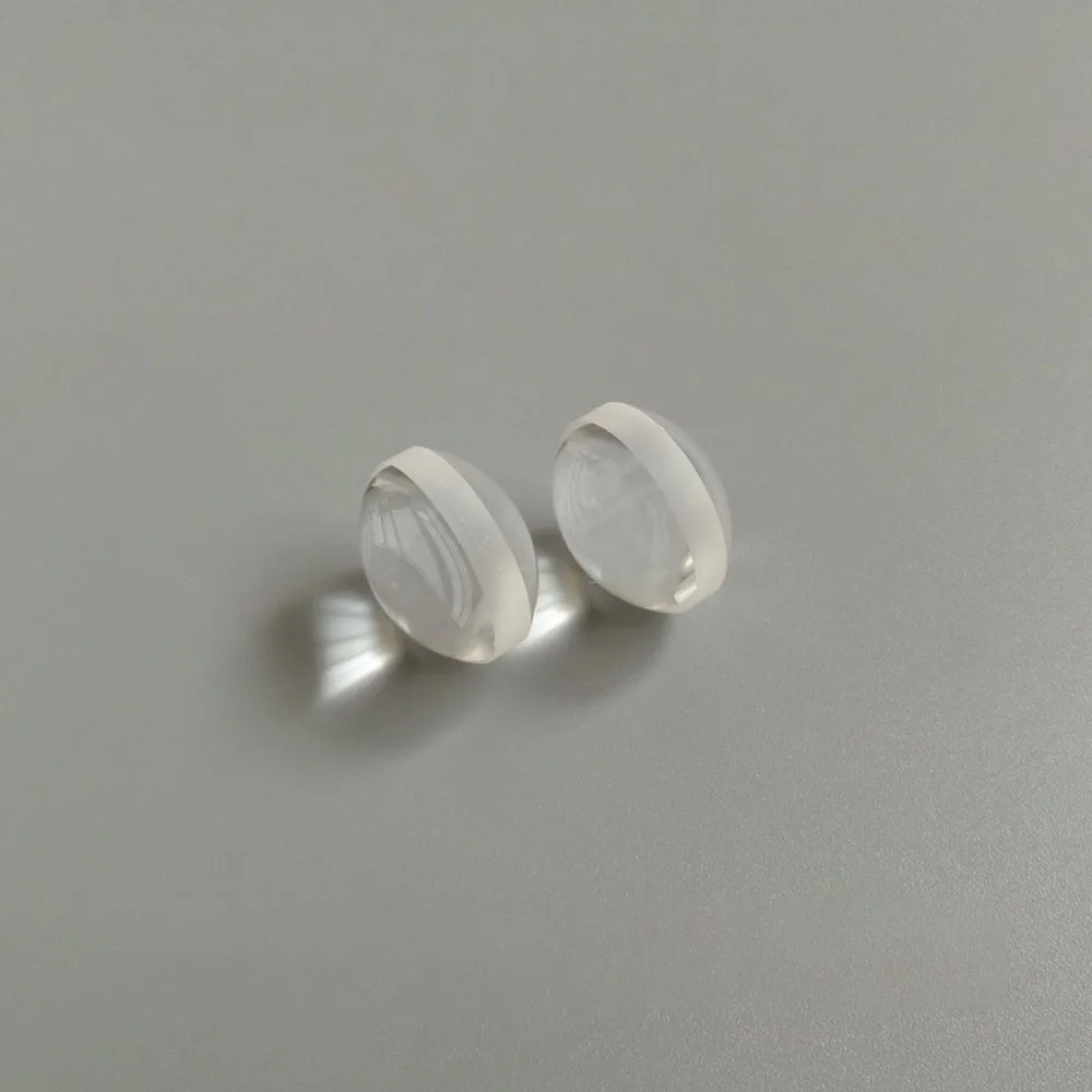 Двойная выпуклая линза диаметром 18 мм фокусное расстояние 13 Материал K9