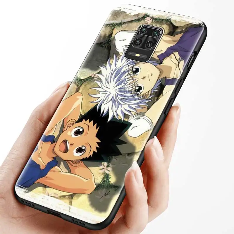 

hunter x hunter Phone Case For Xiaomi Redmi 9A 9C 8A 8 7A 7 6A 6 Note 9S 9 8T K30 Pro Soft TPU Back Cover Coque Fundas Shell
