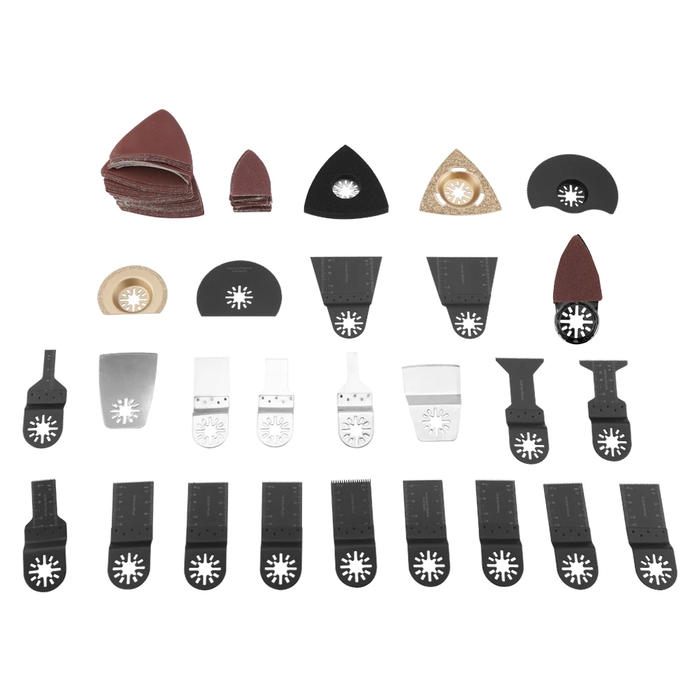 

100pcs Saw Blades Oscillating Multi Tool Accessories Kit for Home DIY