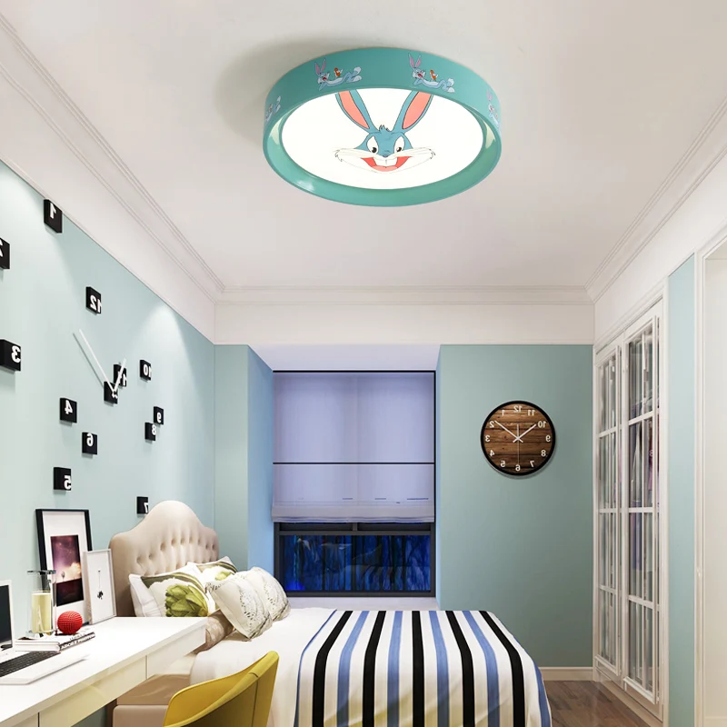 Детский комнатный светильник для мальчиков детский потолочный с рисунком лампа