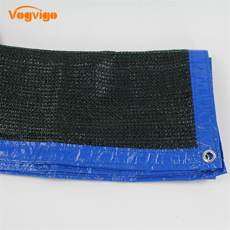 1 шт. PE пластик темно-зеленых насаждений теплоизоляция затеняющая сетка