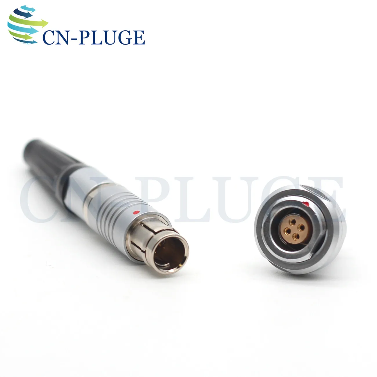 4 контактный водонепроницаемый разъем серии S103 1F металлический для