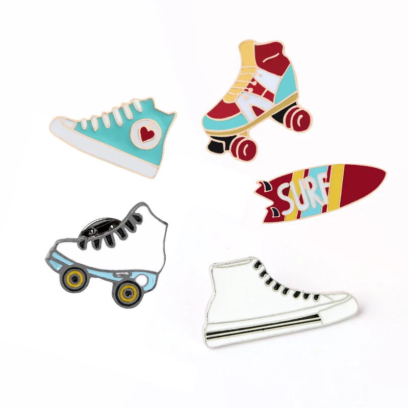 Модные Значки для скейтборда обуви велосипеда сумки | Украшения и аксессуары