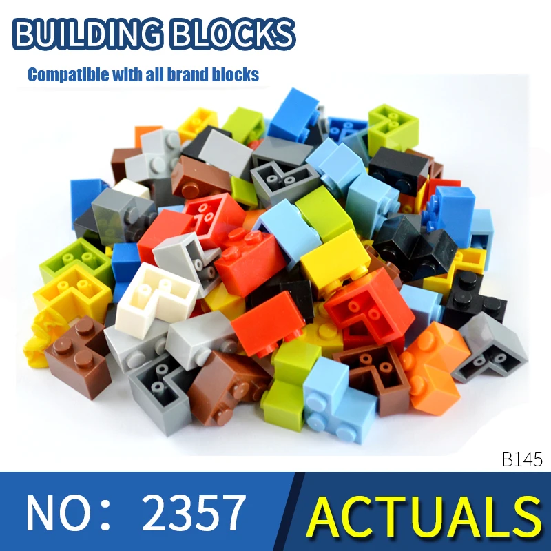 KAZI 2357 2x2 уголок для строительных блоков buildmoc technic шт. Бриллианты сборка