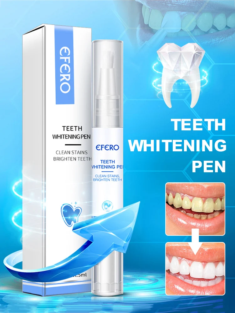 

1/2PCS Teeth Whitening Pen Effective Painless Teeth Whitening For Removing Coffe Tea Wine Stains Reducing Bad Breath Oral Care