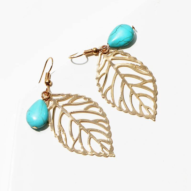 Коми богемные красочные натуральная бирюза серьги большая звезда круг Висячие кисточки серьги для женщин вечерние ювелирные изделия аксессуары A0536