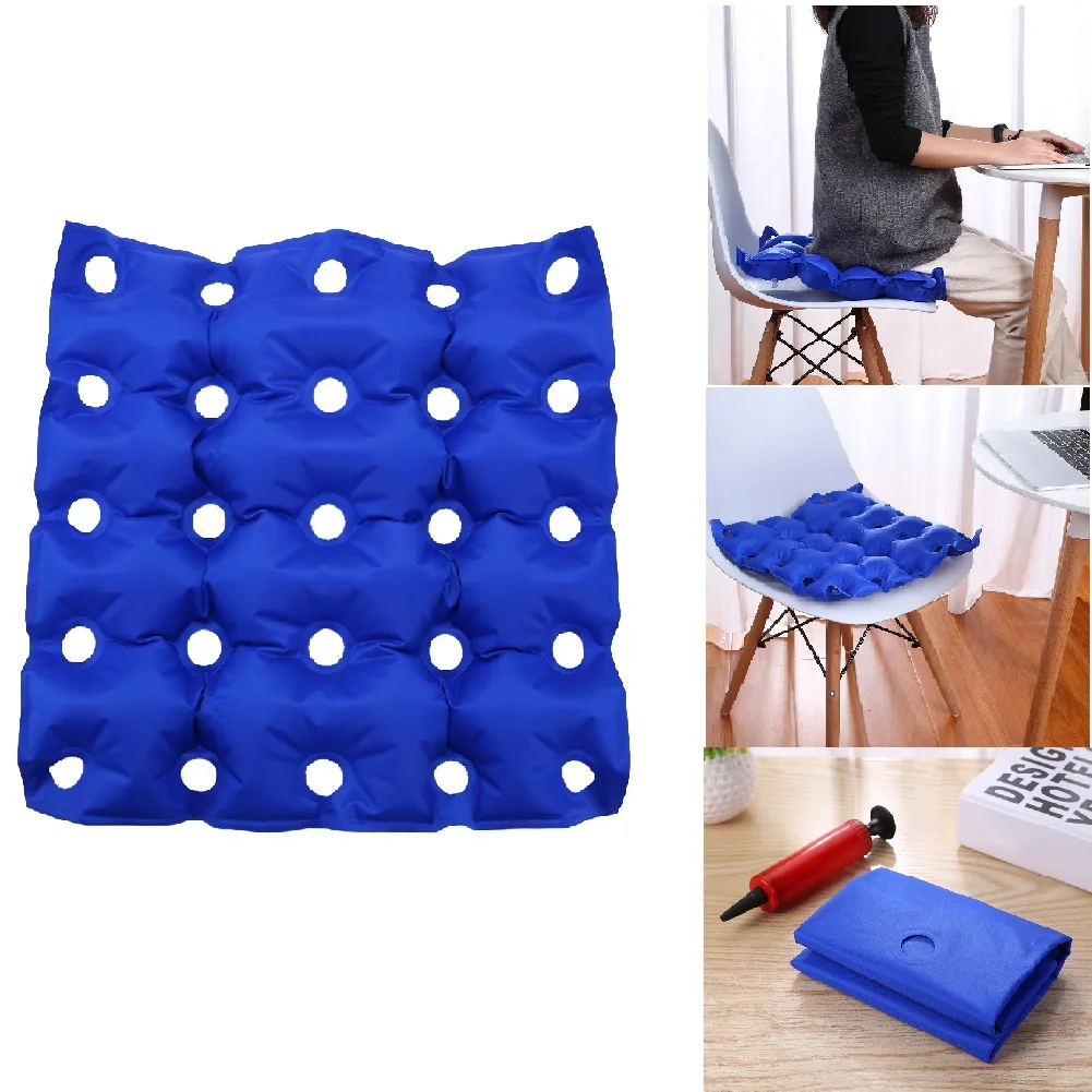 Медицинская надувная подушка для кресла-коляски квадратная пористая Подушка