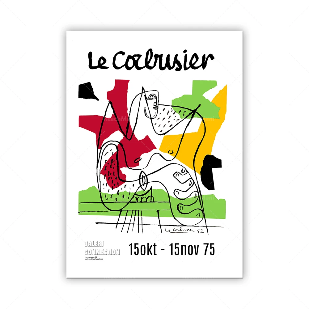 Печать на холсте Le Corbusier ReachMani