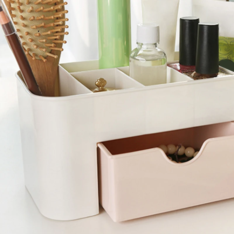 

Multi-Layer Storage Plastic Rack Desk Pen Holder Desk Supplies Storage Box